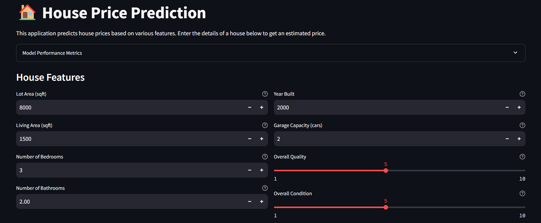 House Price Prediction