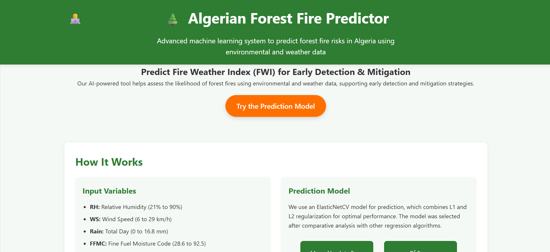 Algerian forest Fire Project Thumbnail